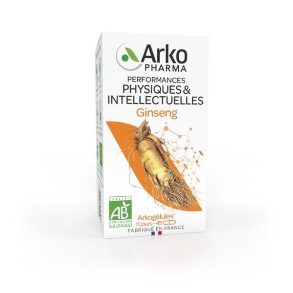 Arkogélules® Ginseng - 45 gélules