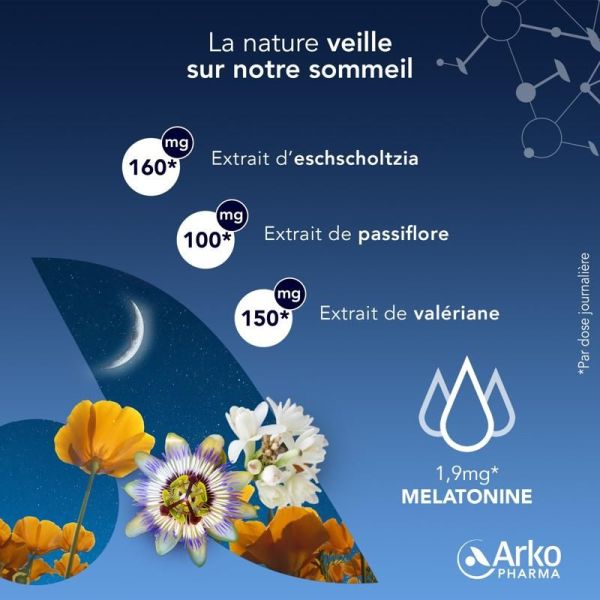 Arkorelax® Sommeil Fort 8H - 30 comprimés