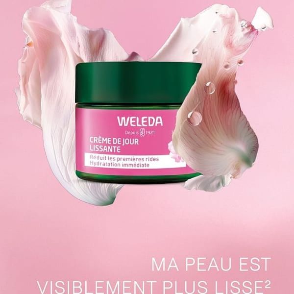 Crème de Jour lissante Rose Musquée & Thé blanc - 40ml