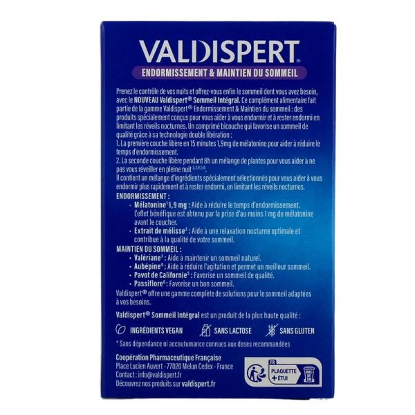 Sommeil Intégral - 10 comprimés