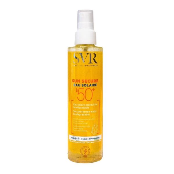 SVR Sun Secure Eau Solaire Protectrice Biodégradable SP50+ - 200ml