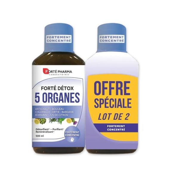 Détox 5 organes - 500 ml