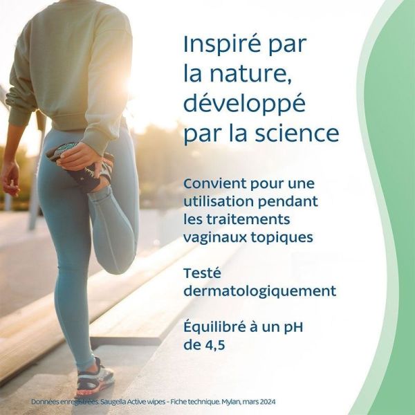 Expert Protection Active Lingettes Intimes - 15
