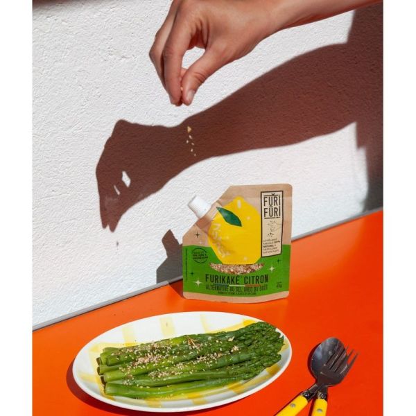 FURIKAKE CITRON - Alternative au sel - Condiment sésame & algues