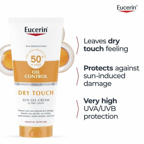 SUN OIL CONTROL GEL-CREME TOUCHER SEC SPF 50+ - 200 ml