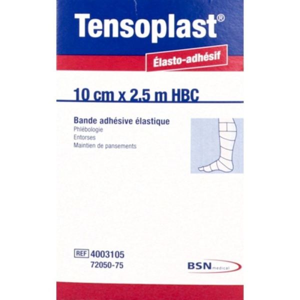 Tensoplast bande adhésive élastique - 2.5m x 10cm