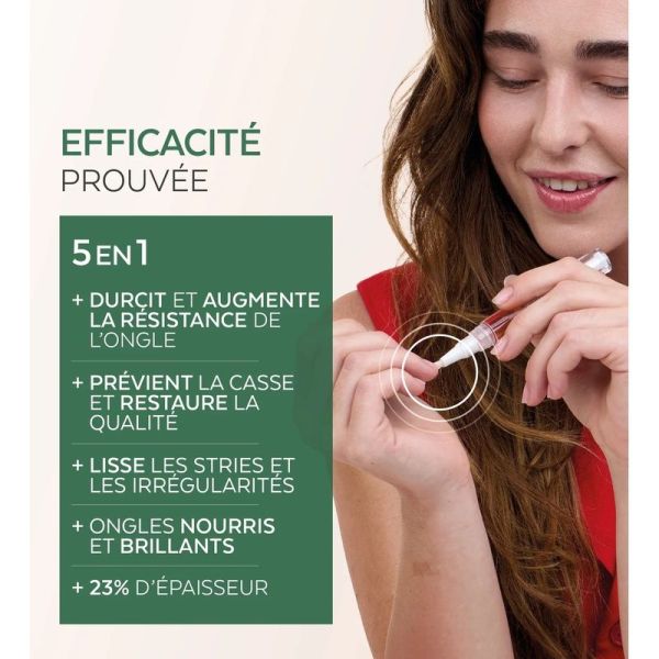 Stylo Durcisseur Ongles Cassants, Striés