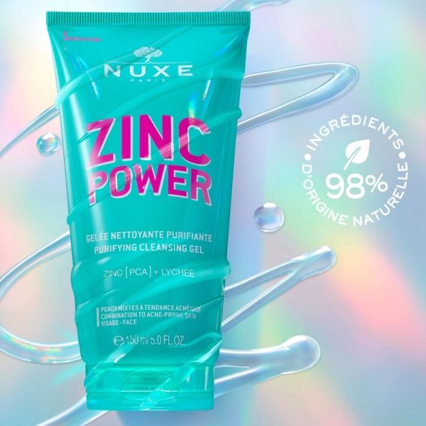 ZINC POWER Gelée Nettoyante Purifiante - 150 ml
