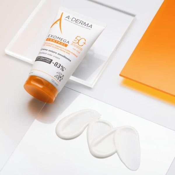 EXOMEGA Crème solaire émolliente SPF50+ - 150ml