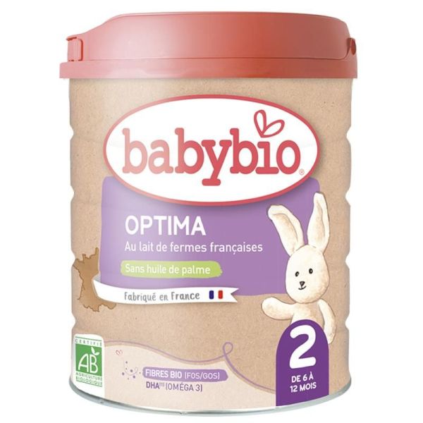 Optima 2ème âge - Avec Fibres - Boîte de 800g