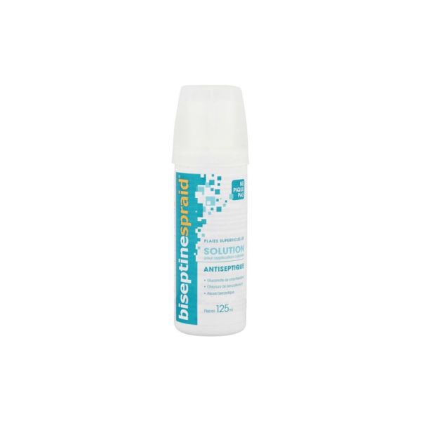 BISEPTINESPRAID, solution pour application cutanée - 125 ml