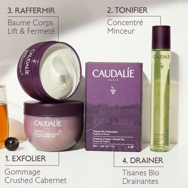 Vinosculpt Gommage Crushed Cabernet au Miel & Huile de pépins de raisin