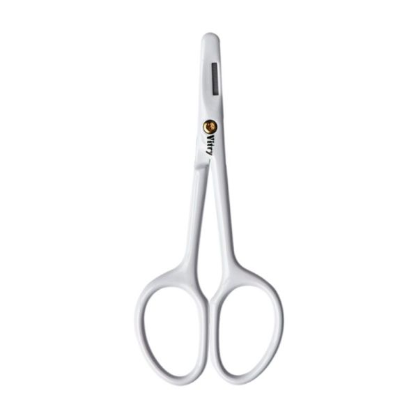 Accessoires ciseaux nourrisson sécurité inox - Blanc