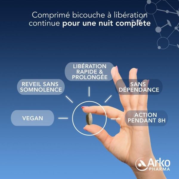 Arkorelax® Sommeil Fort 8H - 30 comprimés