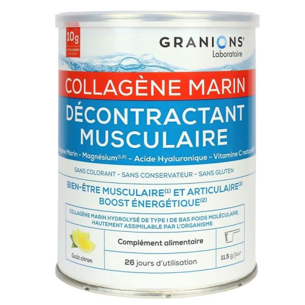  Granions Collagène marin Décontractant musculaire - 300g