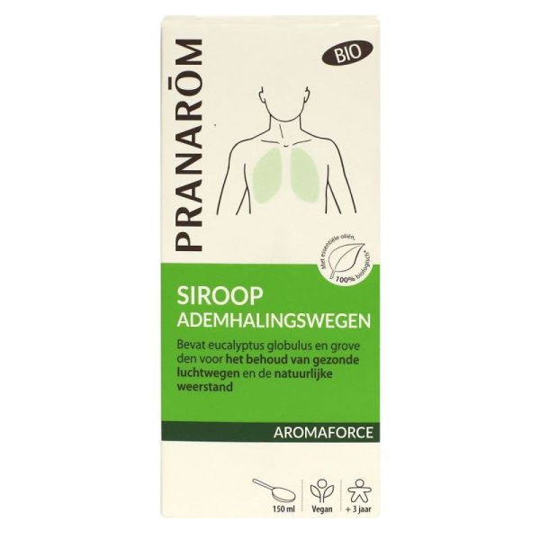 Pranarôm Aromaforce Sirop Voies Respiratoires Bio - 150ml