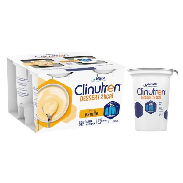 Clinutren Dessert HP/HC+ Vanille - 200g