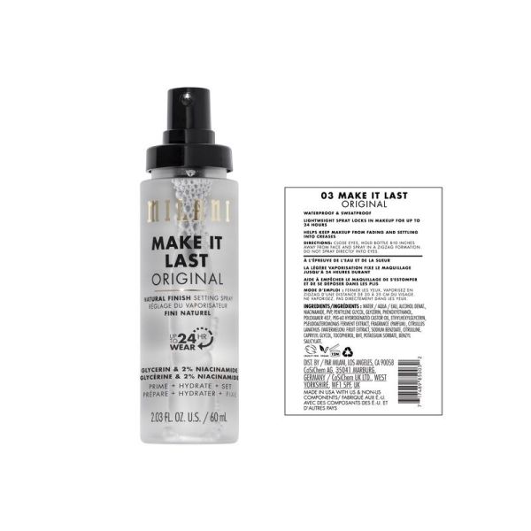 Setting Spray & Powder Make It Last Original - Natural Finish Setting Spray
