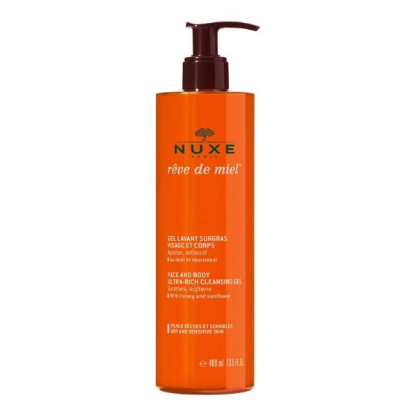 Gel lavant surgras visage et corps - 400ml