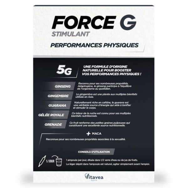 Force G Stimulant - 20 ampoules