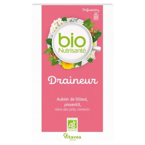 Infusion Bio Draineur - 20 sachets