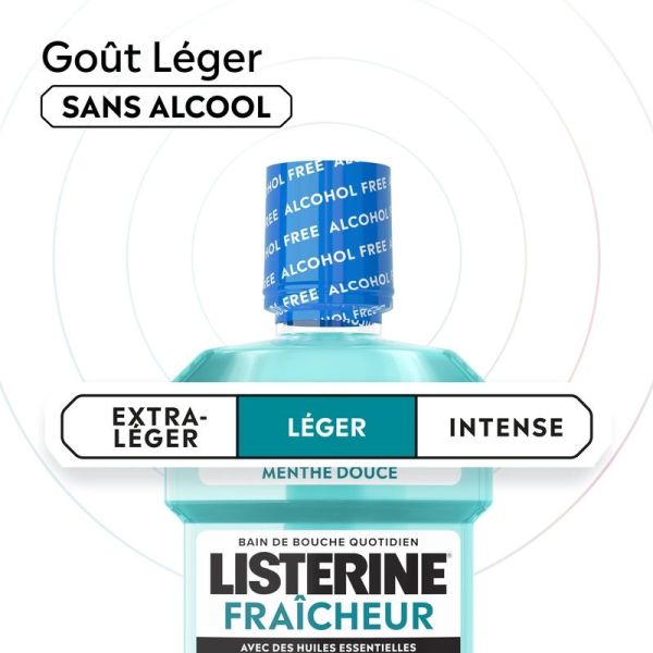 Fraîcheur Bain de bouche - Goût Plus Léger - 500 ml