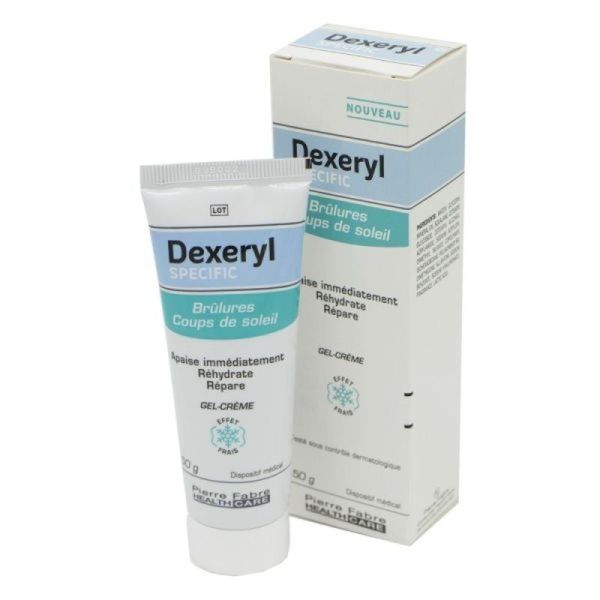 Dexeryl Specific Gel Crème Brûlures & Coups de Soleil - 50g