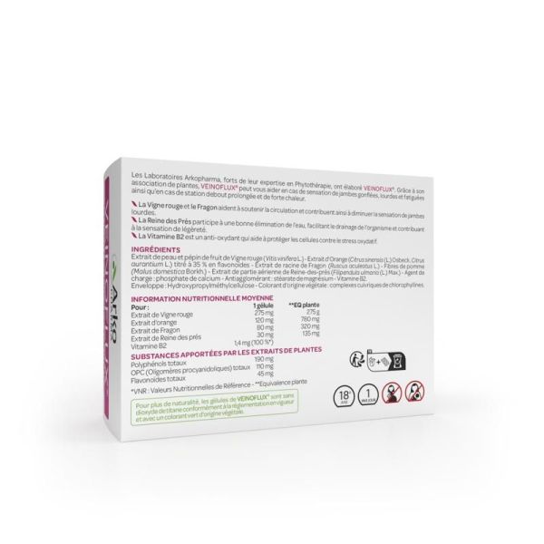 Veinoflux® - 60 gélules