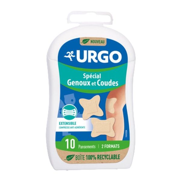 Pansements Spécial Genoux et Coudes - 10 unités