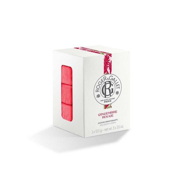 Savon Gingembre Rouge - 3 x 100g