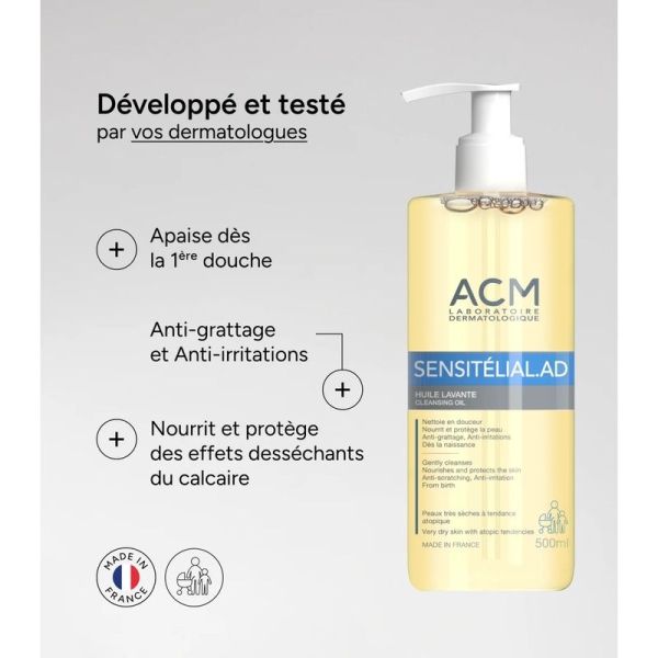 Sensitélial.AD Huile Lavante - 200 ml