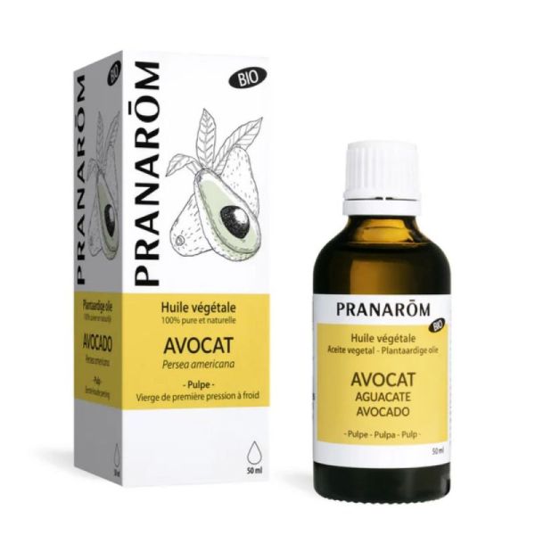 Huile Végétale Avocat Bio - 50ml