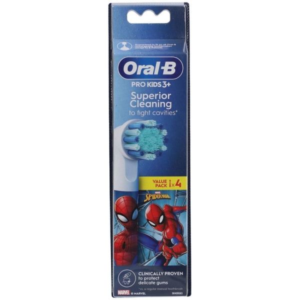 Kids 3+ Spiderman - 4 brossettes