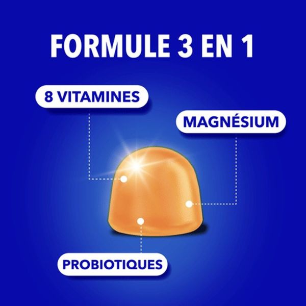 Énergie et équilibre intestinal - 60 gommes