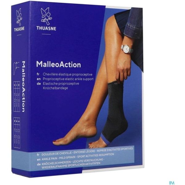 MalleoAction Chevillère Élastique Proprioceptive - Taille 4