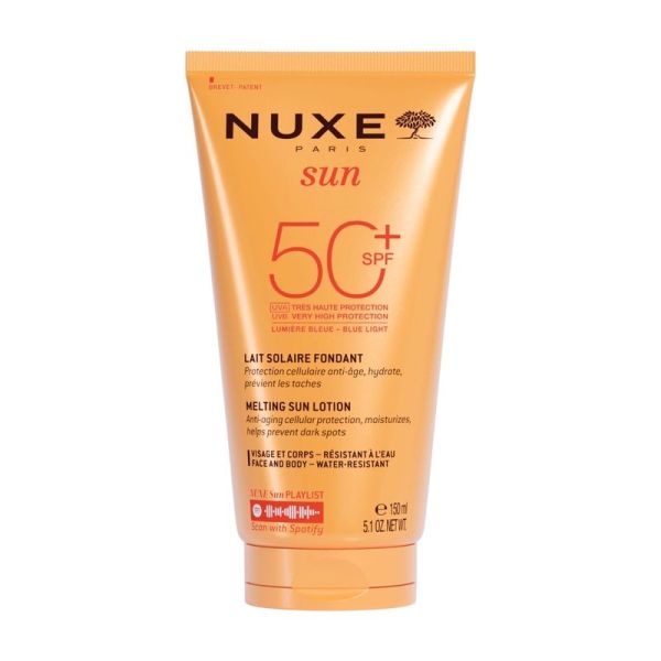 NUXE SUN Lait Solaire Fondant Très Haute Protection SPF50+ - 150ml