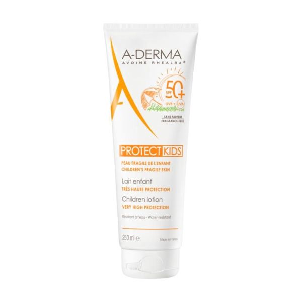 A-DERMA PROTECT KIDS Lait solaire enfant SPF50+ - 250ml