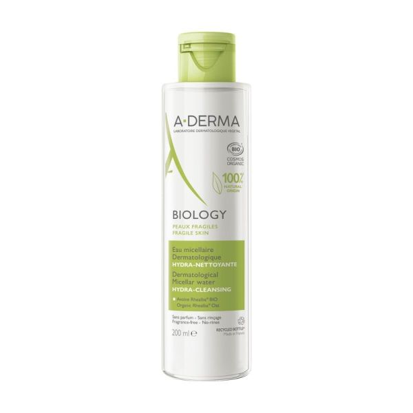 BIOLOGY Eau micellaire dermatologique hydra-nettoyante - 200ml