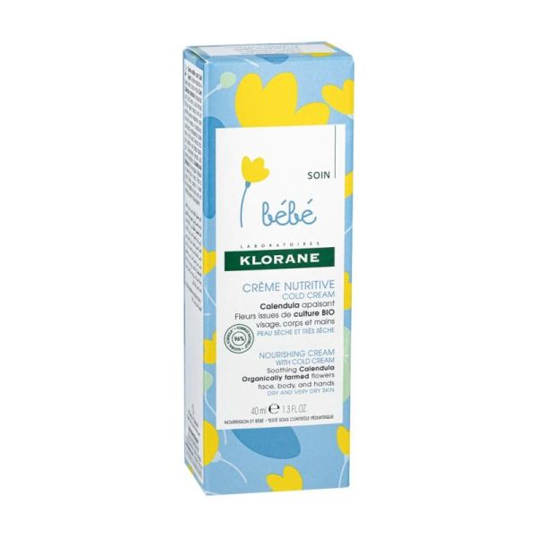 Calendula Crème nutritive au Cold Cream - 40ml