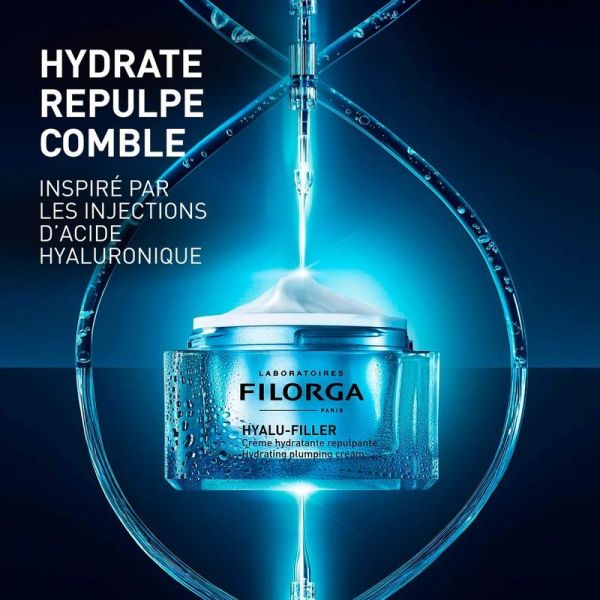 HYALU-FILLER Crème Hydratante Repulpante - 50 ml