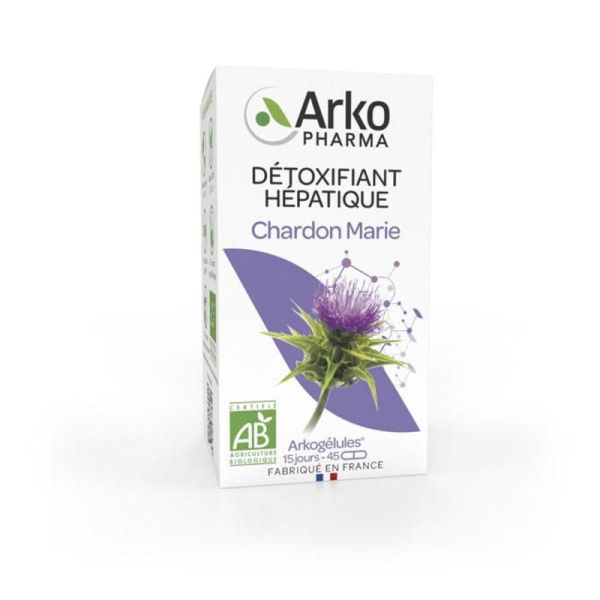 Arkogélules® Chardon Marie BIO - 45 gélules