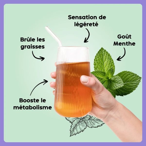 wander extrem burn - Menthe - 1 sachet