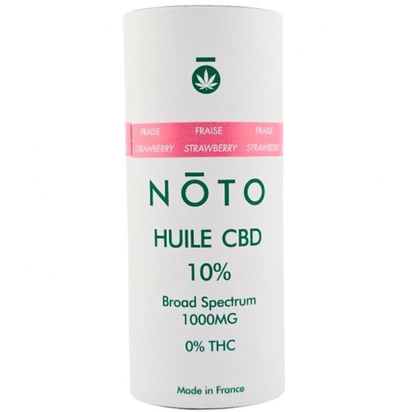 Huile CBD 10% Fraise - 10ml