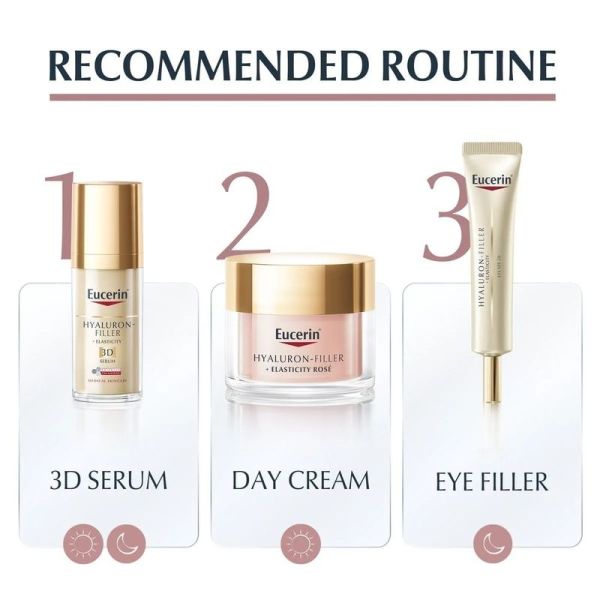 HYALURON-FILLER + ELASTICITY Soin de Jour Rose SPF 30 - 50 ml