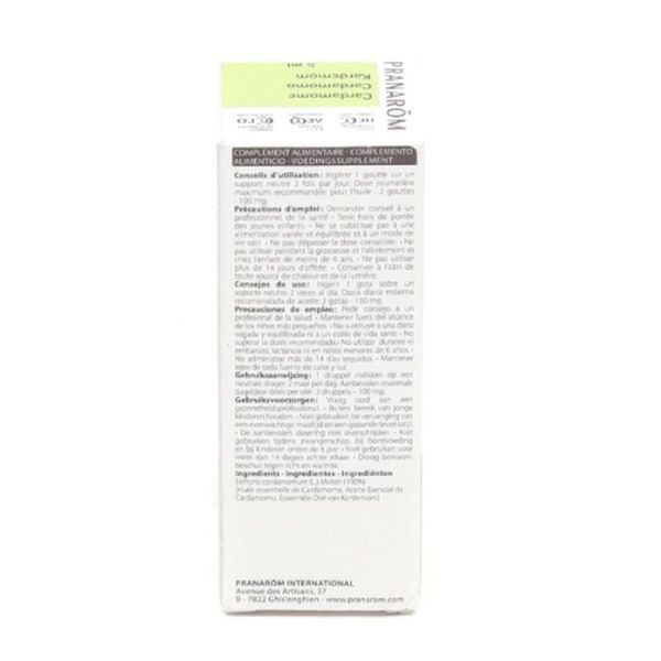Huile essentielle Cardamome - 5ml