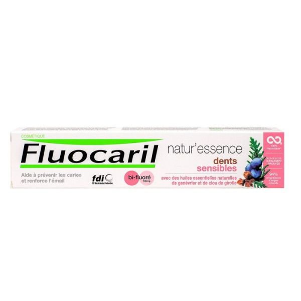 Fluocaril Natur'Essence Dentifrice Dents Sensibles Bi-Fluoré - 75ml