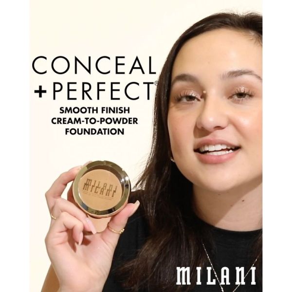 Fond de teint Conceal + Perfect Smooth Finish Cream To Powder