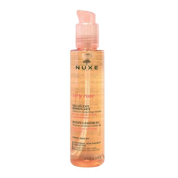 Nuxe Very rose Huile Délicate Démaquillante - 150 ml