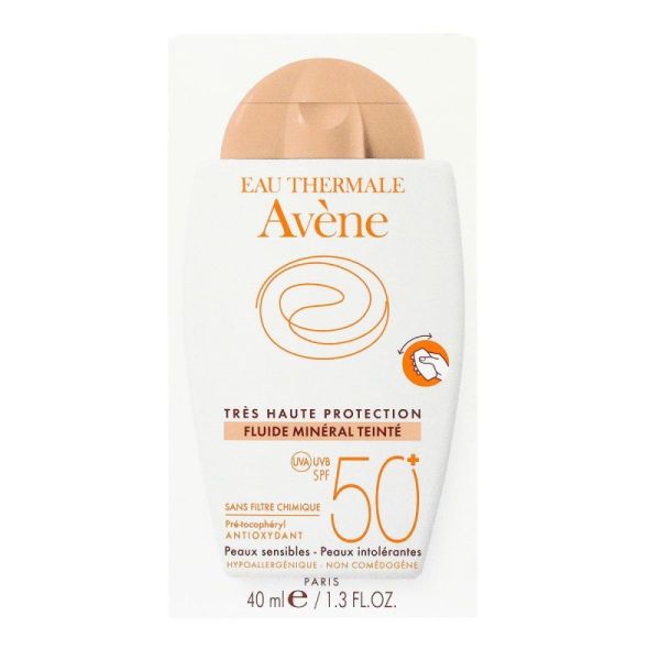 Fluide Solaire Minéral Teinté SPF50+ - 40ml