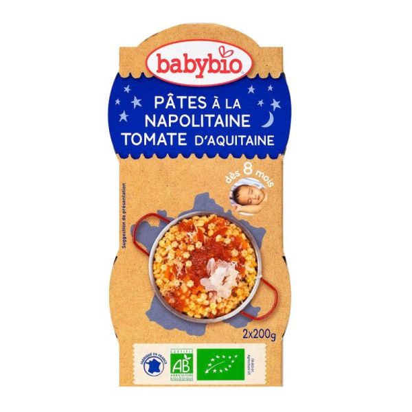 Bol Bonne Nuit - Pâtes à la Napolitaine, 2x200g